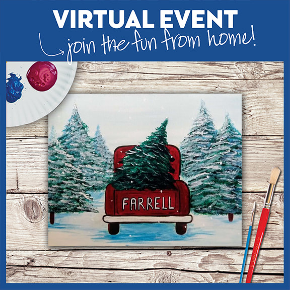 LIVE INTERACTIVE VIRTUAL CLASS - ART KIT INCLUDED (HAVE SUPPLIES? THEN IT'S ONLY $15!)